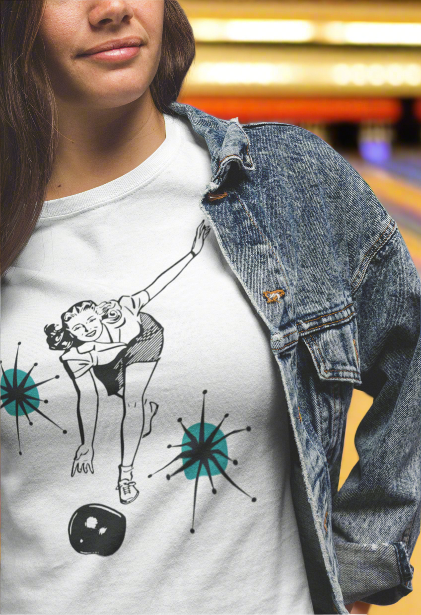Retro Bowling t-shirt
