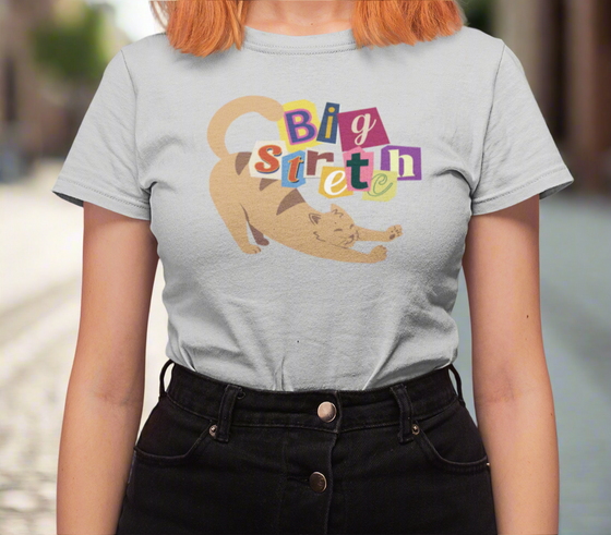 Big Stretch - Cat - Graphic t-shirt