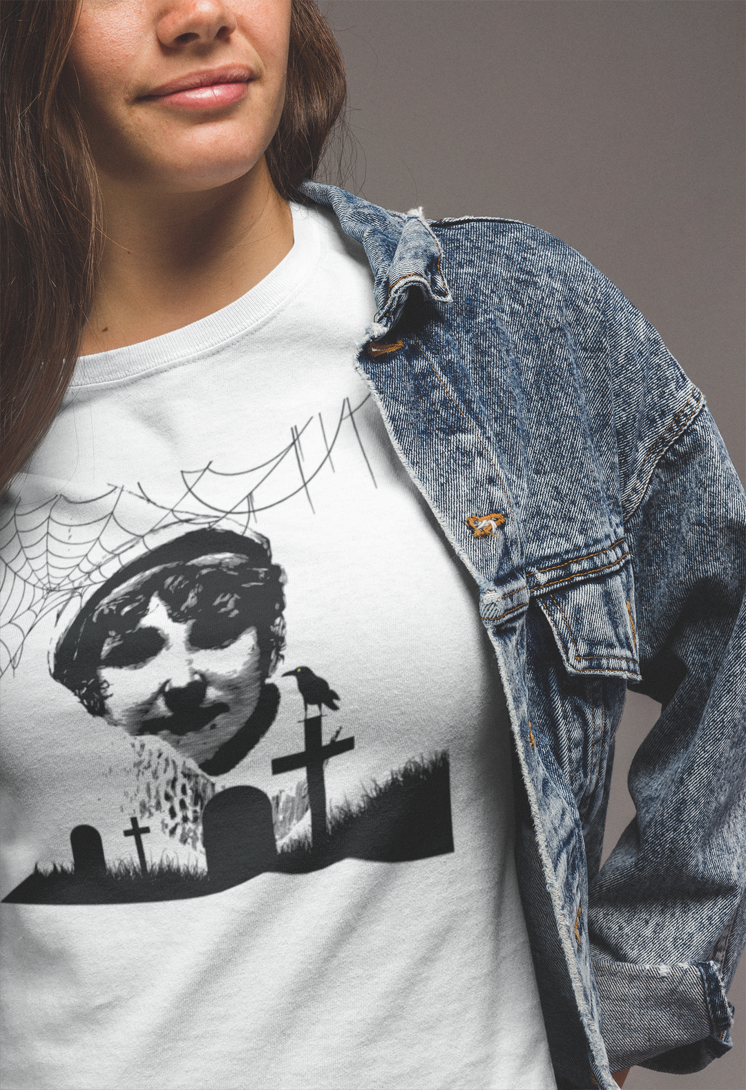 Creepy Face Halloween t-shirt