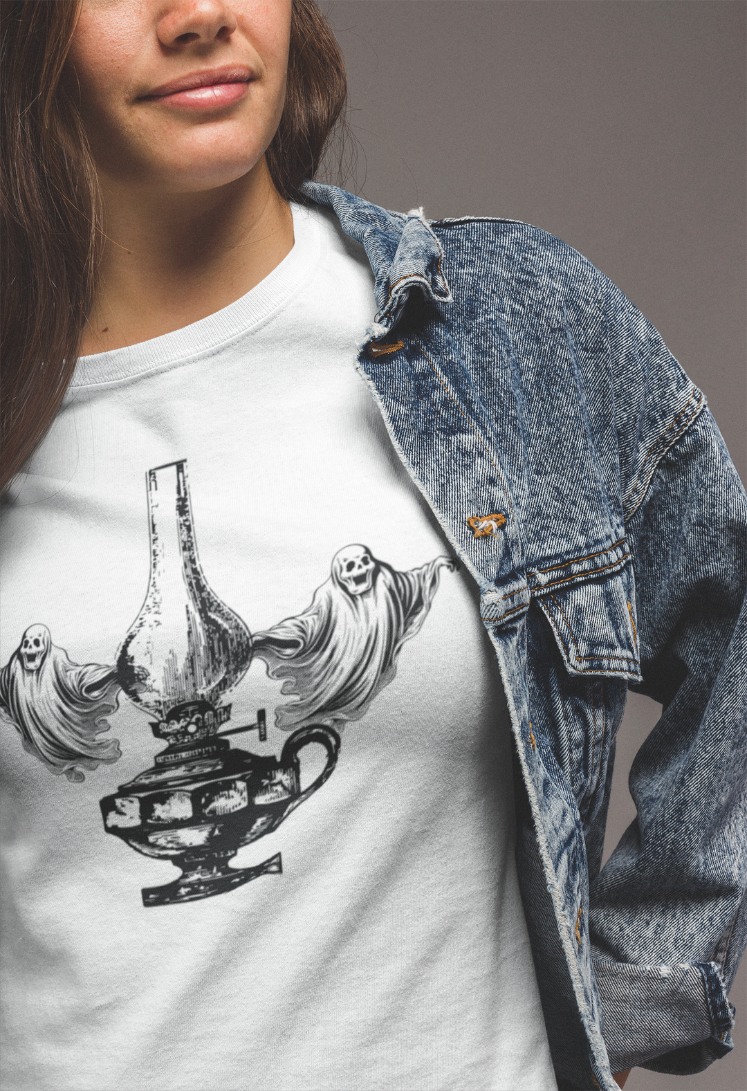 Ghost Lamp Halloween t-shirt