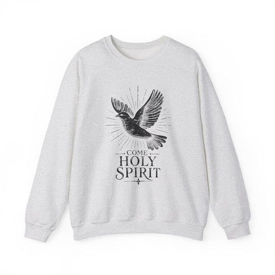 Come Holy Spirit Dove Sweatshirt — Christian Faith Crewneck