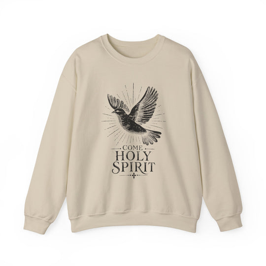 Come Holy Spirit Dove Sweatshirt — Christian Faith Crewneck