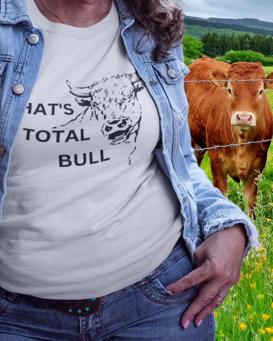 That's Total Bull Western Farm Graphic Tee