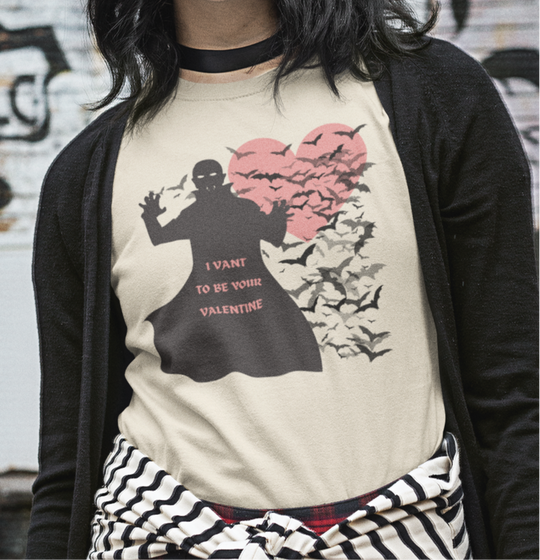 Vampire Valentine's Day - Graphic t-shirt