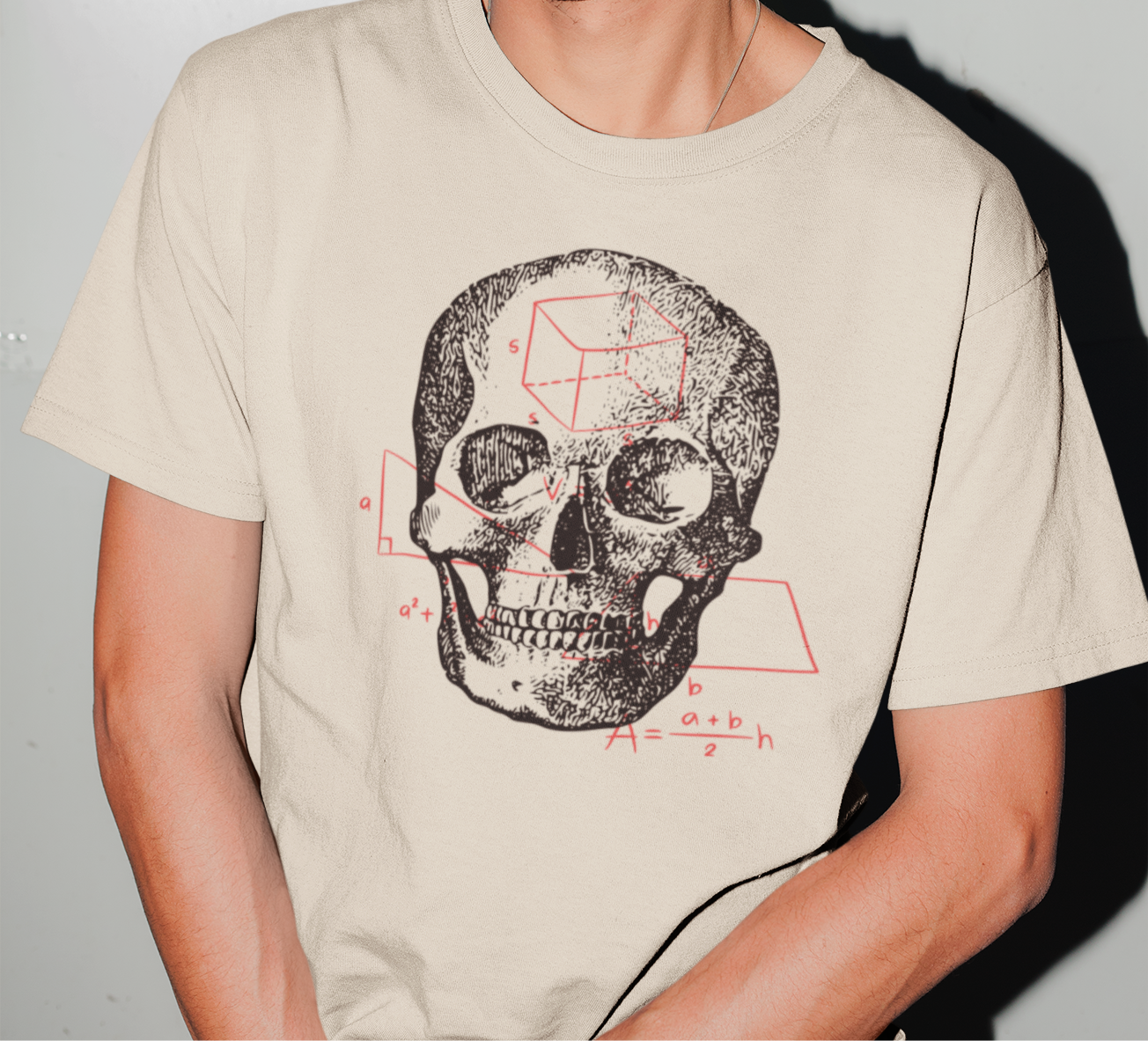 Math Skull - Graphic t-shirt – Heaven & Cozy