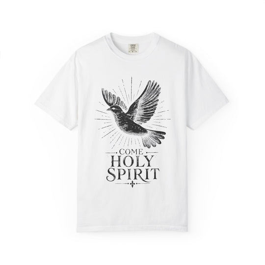 Come Holy Spirit Dove T‑Shirt — 'Come Holy Spirit' Inspirational Christian Tee