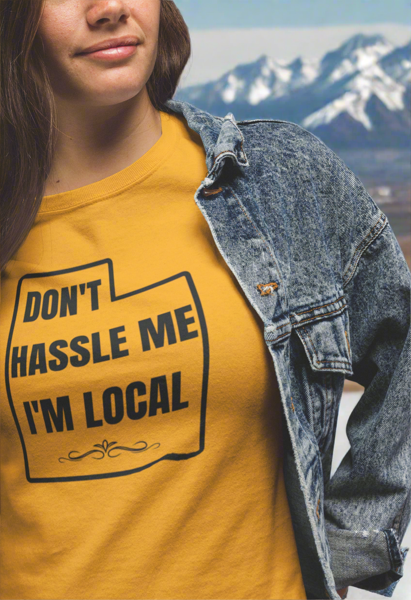 Local Utah - Don't Hassle Me - Graphic t-shirt