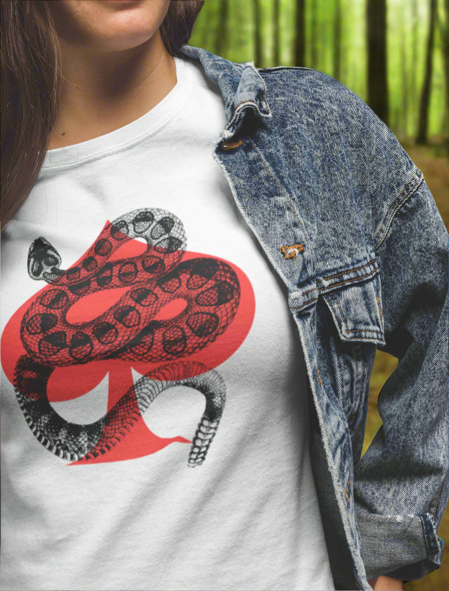 Ace of Spades Snake t-shirt