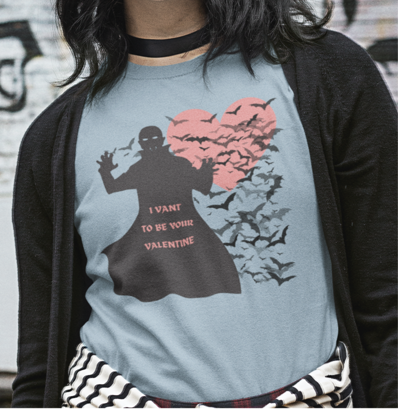 Vampire Valentine's Day - Graphic t-shirt