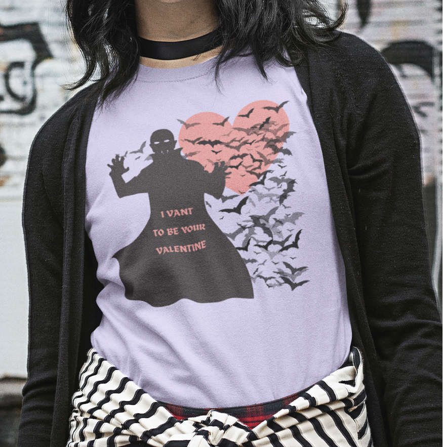 Vampire Valentine's Day - Graphic t-shirt