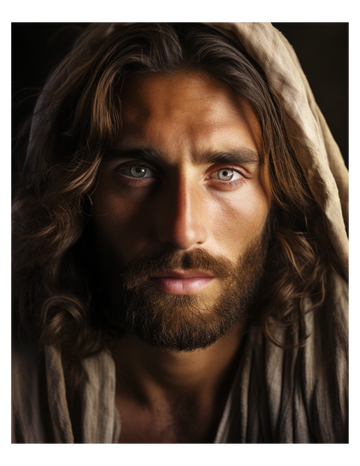 Jesus Portrait Art Print