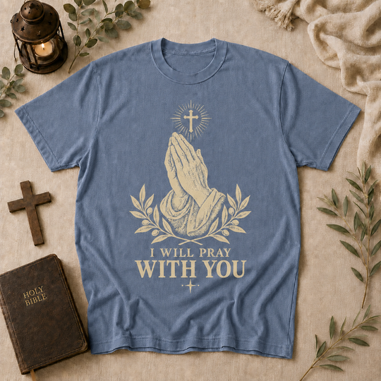 I Will Pray With You In Blue Jean #color_blue-jean