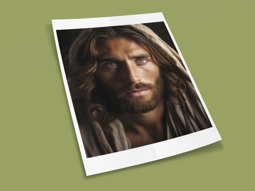 Jesus Portrait Art Print 8" x 10"