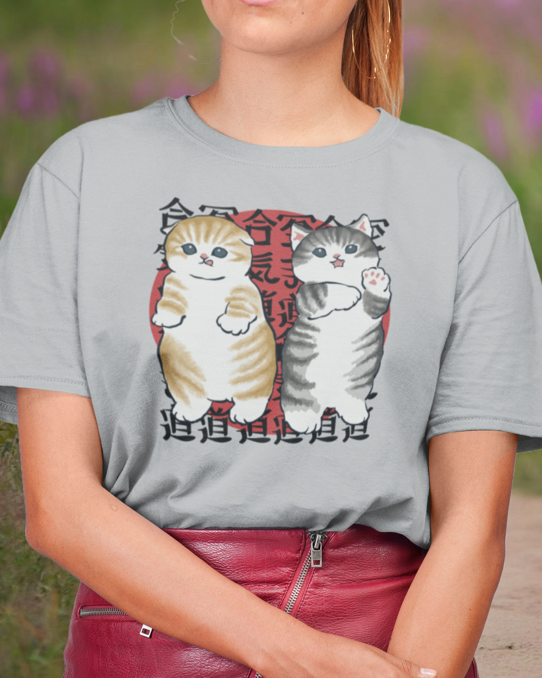 Kanji Cat - Graphic t-shirt