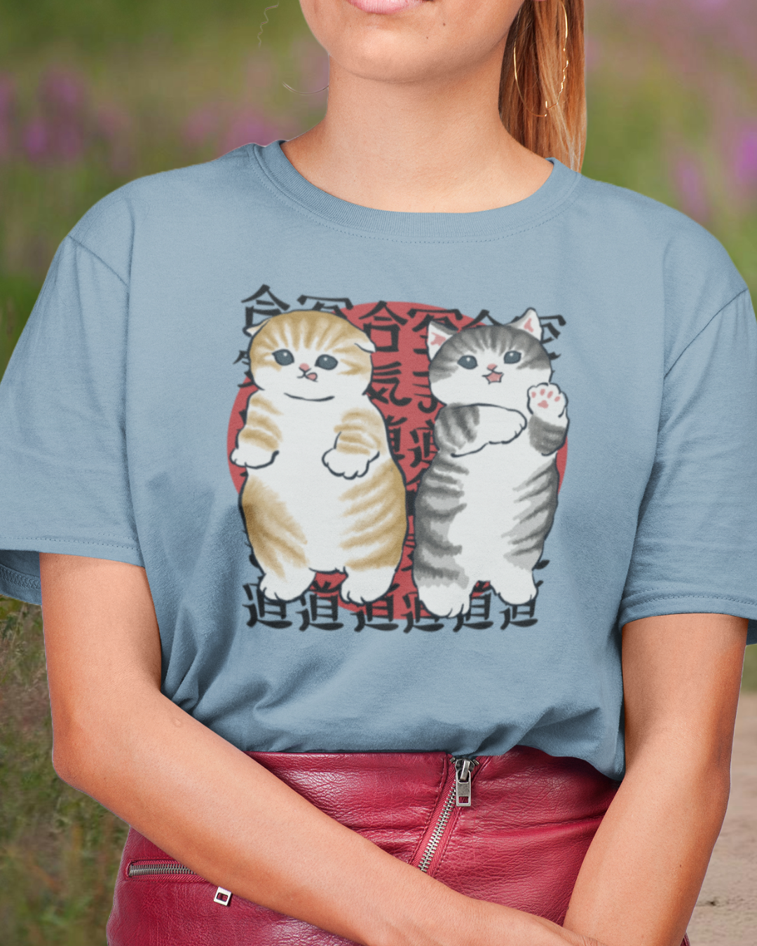 Kanji Cat - Graphic t-shirt