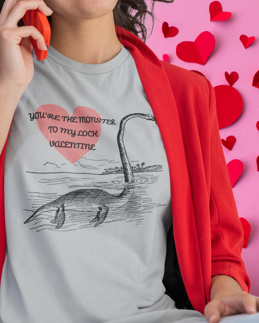 You’re the Monster to my Lock- Valentine's Day - Graphic t-shirt