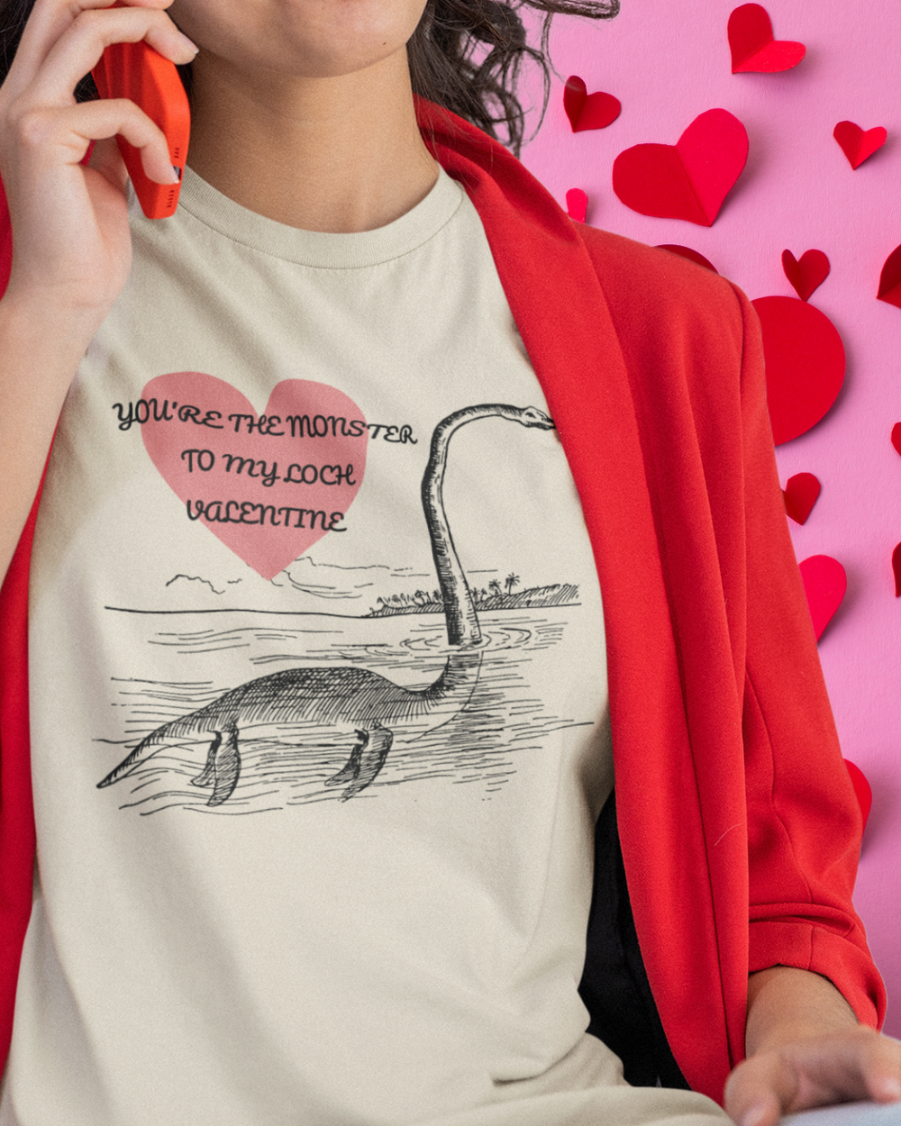 You’re the Monster to my Lock- Valentine's Day - Graphic t-shirt
