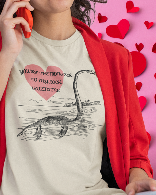 You’re the Monster to my Lock- Valentine's Day - Graphic t-shirt