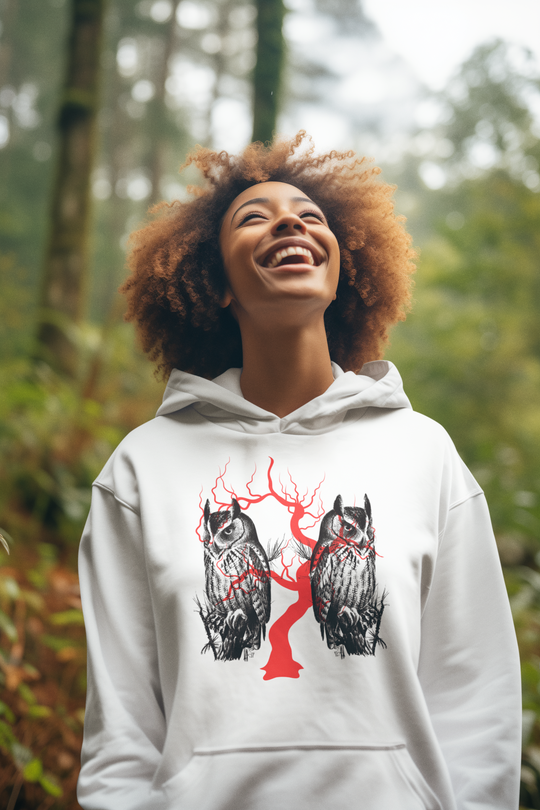 Owl Tree Halloween Hoodie Sweatshirt