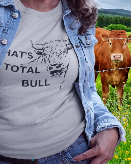 That's Total Bull Western Farm Graphic Tee