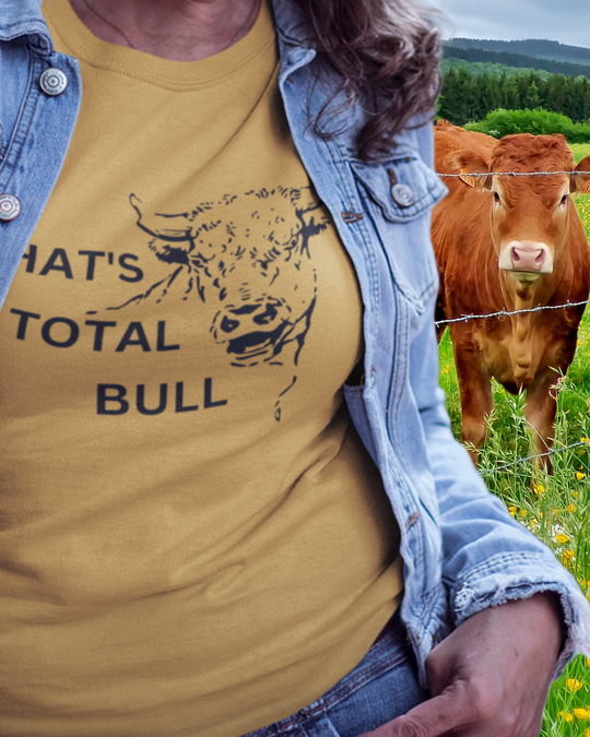 That's Total Bull Western Farm Graphic Tee