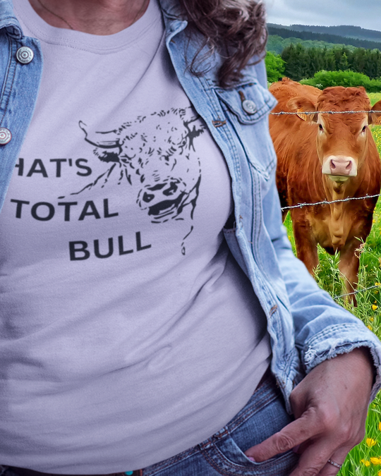That's Total Bull Western Farm Graphic Tee