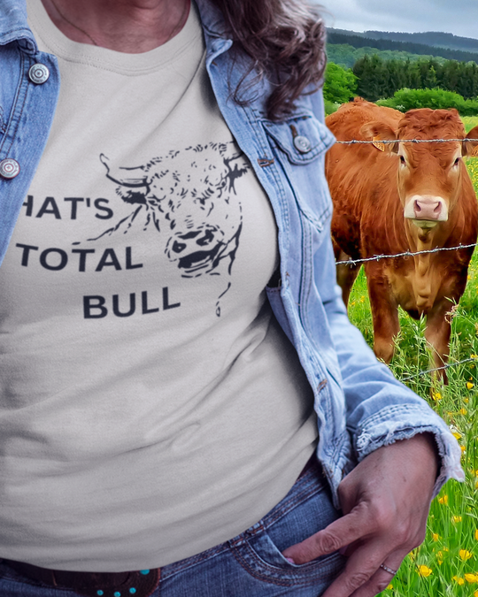 That's Total Bull Western Farm Graphic Tee