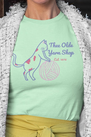 The Yarn Shop Cat Shirt