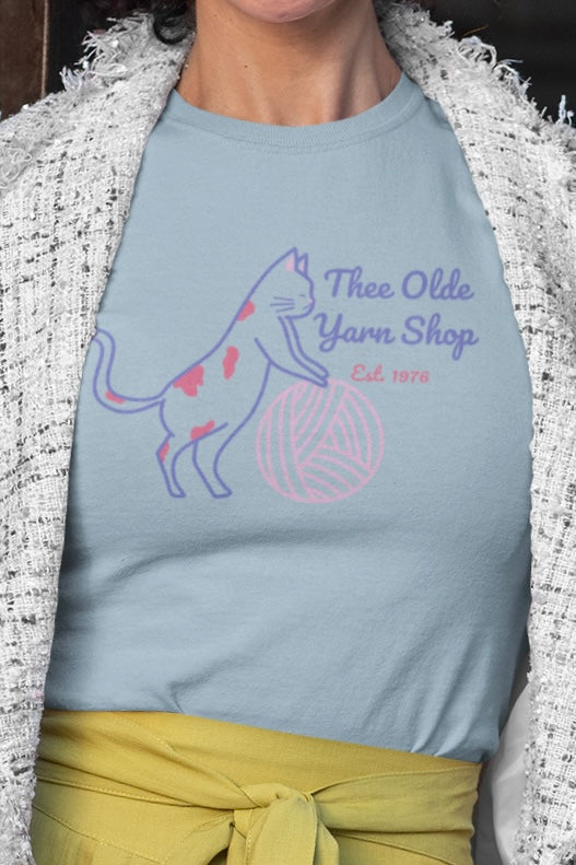 The Yarn Shop Cat Shirt