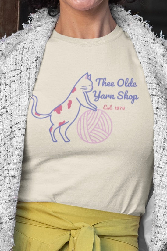 The Yarn Shop Cat Shirt