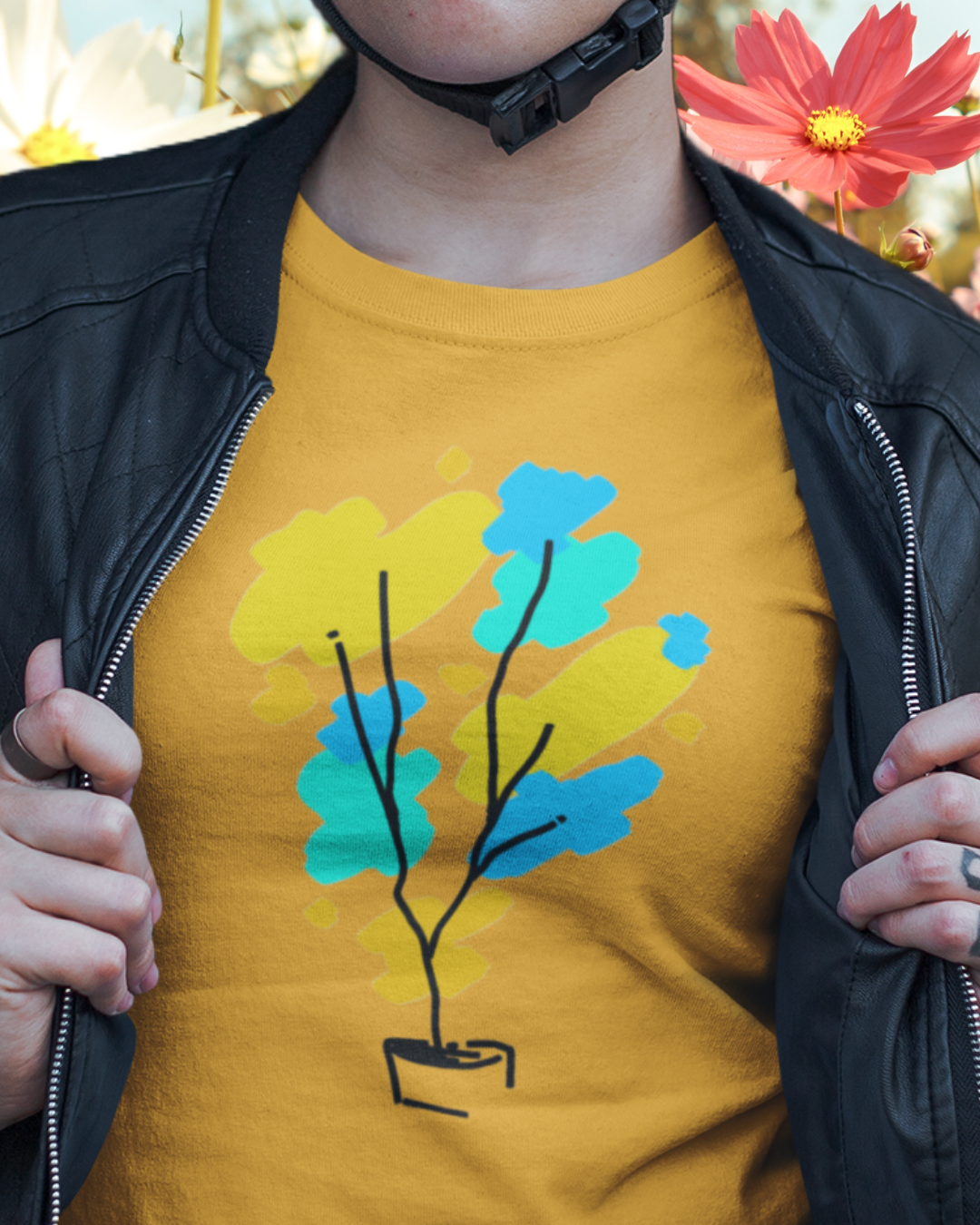 Tree Sketch - Gardening - Graphic t-shirt