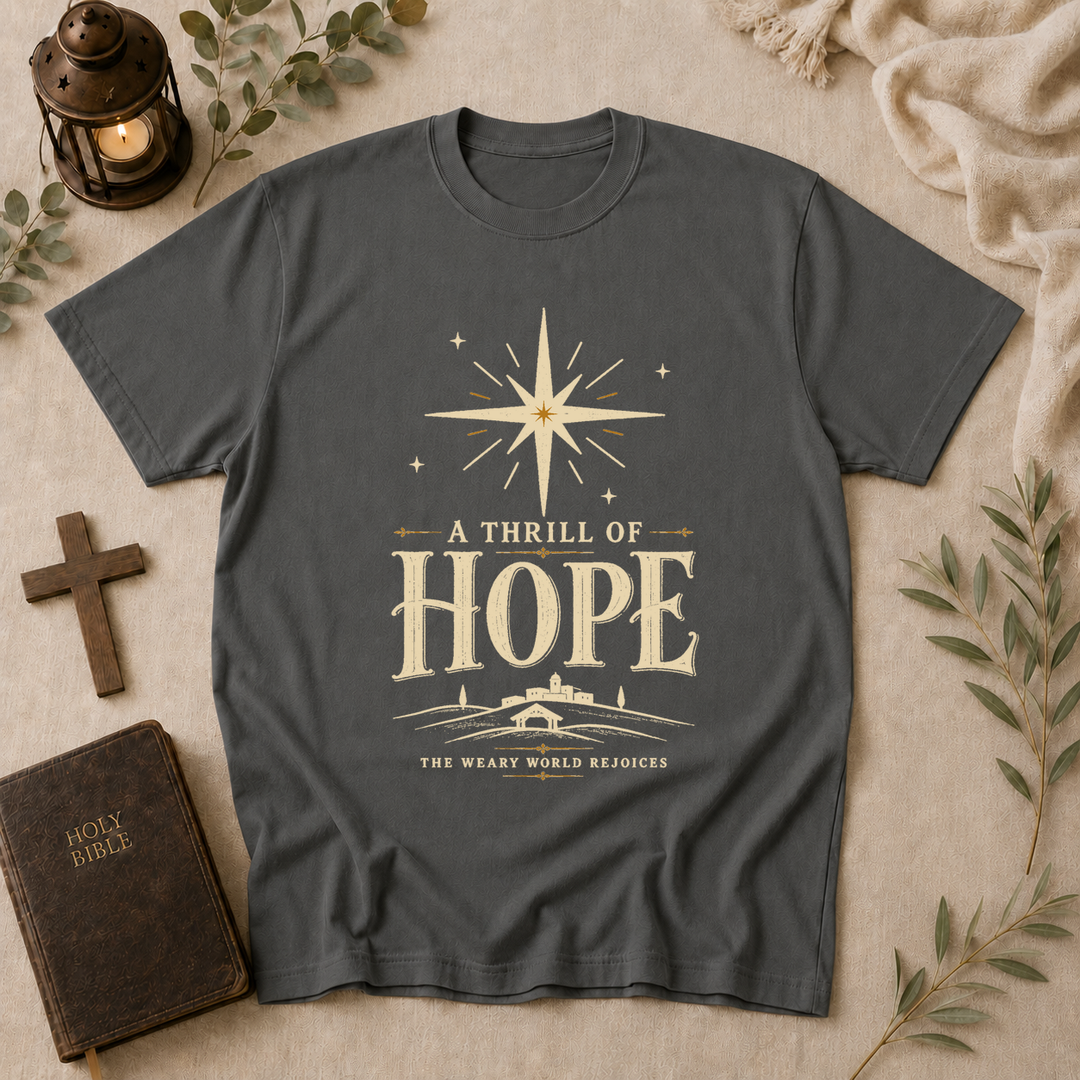 A Thrill Of Hope Tee In Pepper #color_pepper