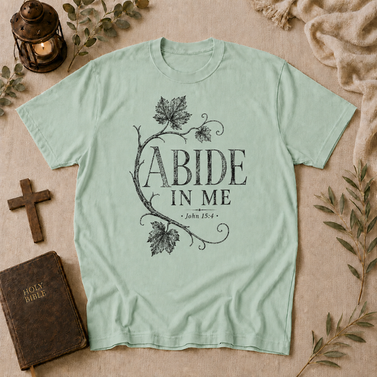 Abide In Me Tee In Chalky Mint #color_chalky-mint