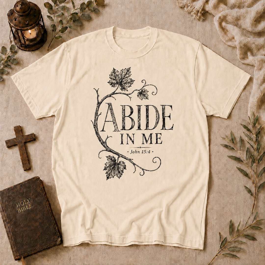 Abide In Me Tee In Ivory #color_ivory