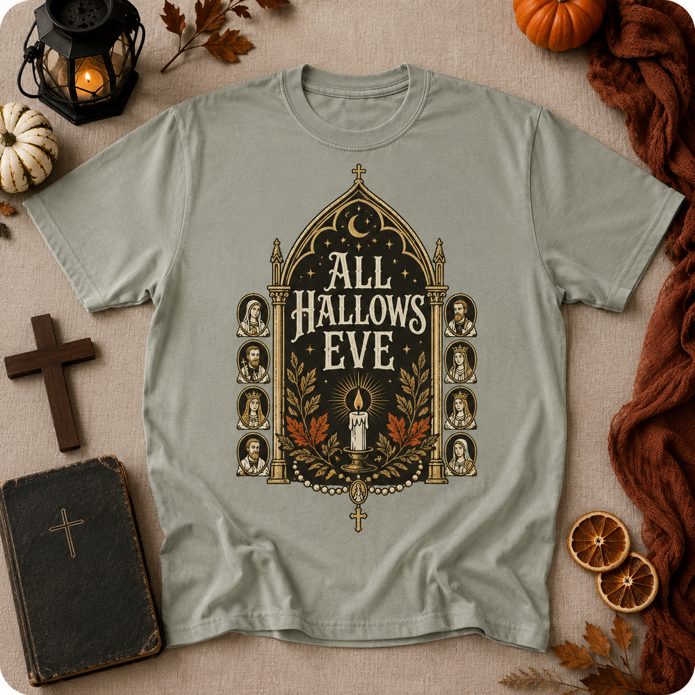 All Hallows Eve Christian Graphic T-Shirt