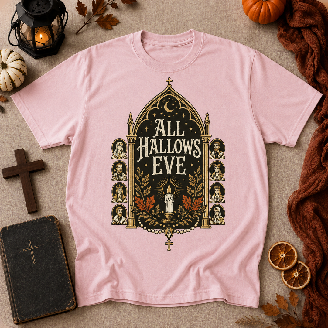 All Hallows Eve Christian Graphic T-Shirt
