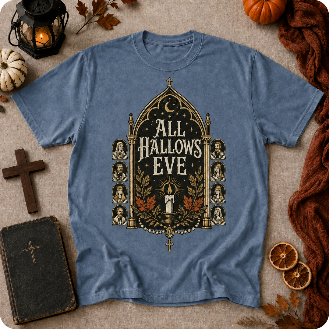All Hallows Eve Christian Graphic T-Shirt