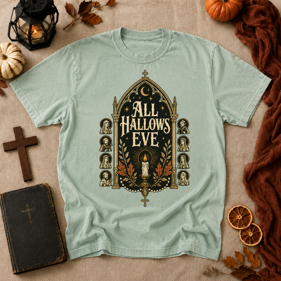 All Hallows Eve Christian Graphic T-Shirt