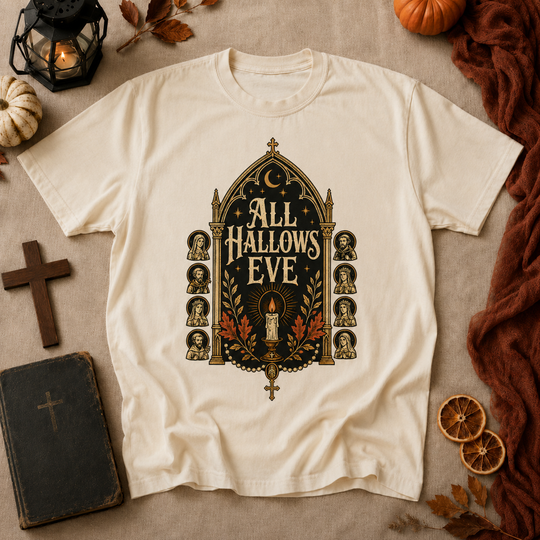 All Hallows Eve Christian Graphic T-Shirt