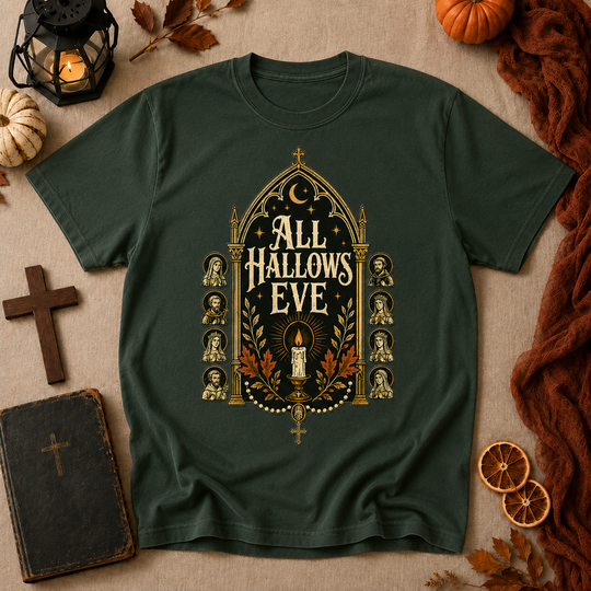 All Hallows Eve Christian Graphic T-Shirt