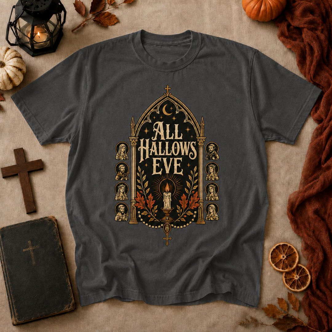 All Hallows Eve Christian Graphic T-Shirt