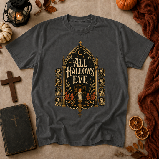 All Hallows Eve Christian Graphic T-Shirt