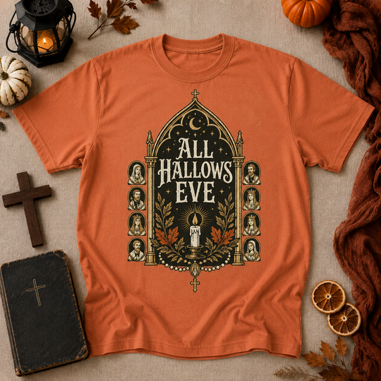 All Hallows Eve Christian Graphic T-Shirt