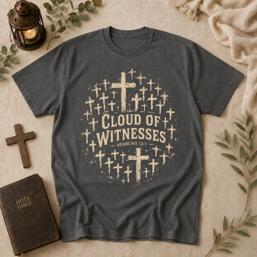 Cloud Of Witnesses Tee In Pepper #color_pepper