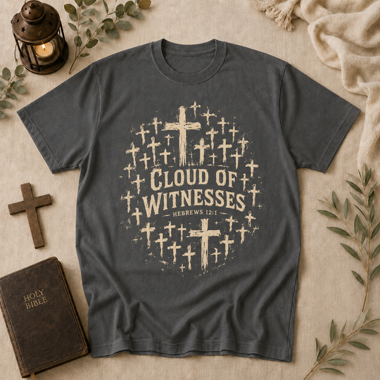 Cloud Of Witnesses Tee In Pepper #color_pepper
