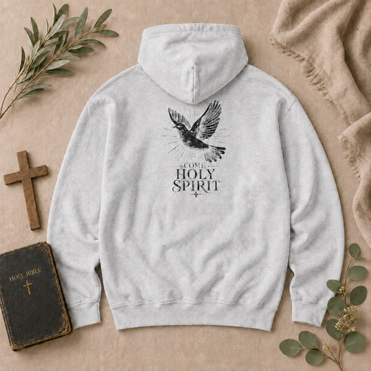 Dove "Come Holy Spirit" Hoodie — Christian Faith Pullover