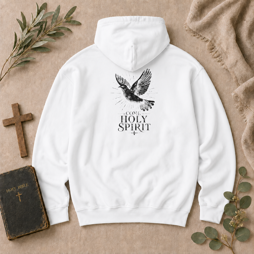 Dove "Come Holy Spirit" Hoodie — Christian Faith Pullover