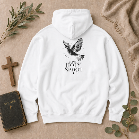Dove "Come Holy Spirit" Hoodie — Christian Faith Pullover