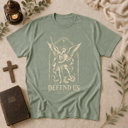 Defend Us Tee In Bay #color_bay