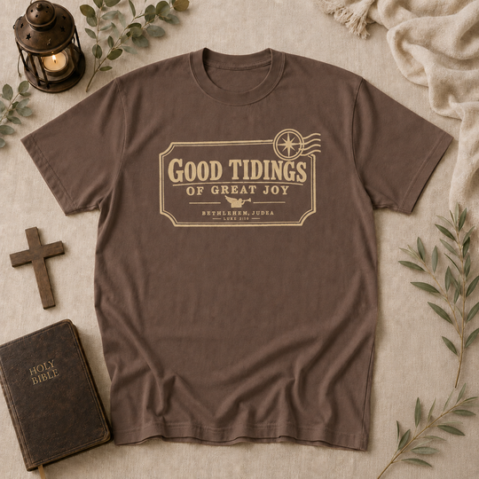 Good Tidings of Great Joy Christmas T-Shirt